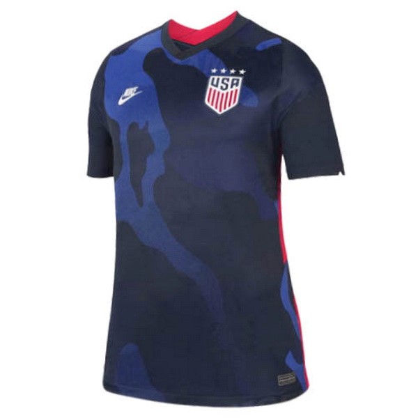 Camiseta Estados Unidos Segunda Mujer 2020 Azul